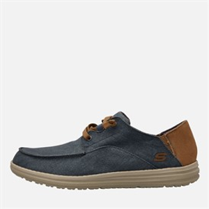 SKECHERS Mens Melson Planon Shoes Navy