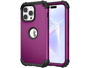 Defender Case for iPhone 15 Pro Max - Plum