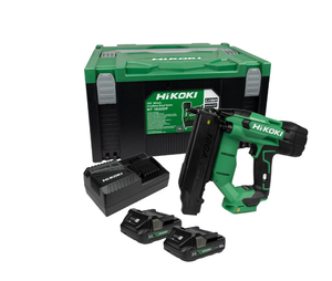Hikoki 18v 2nd Fix 18G Brushless Brad Nailer - 2 x 2.0ah Batteries - HIKNT1850DFJXZ
