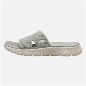 SKECHERS Womens Go Walk Flex Timeless Sliders Grey