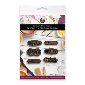 Cosmic Shimmer Believers Mini Plaques Silicone Mould