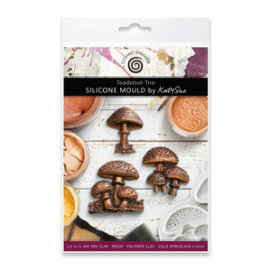 Cosmic Shimmer Toadstool Trio Silicone Mould