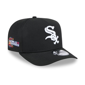 Chicago White Sox MLB Evergreen Black 9FIFTY A-Frame Snapback Adjustable Cap