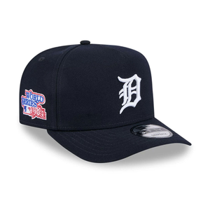 Detroit Tigers MLB Evergreen Navy 9FIFTY A-Frame Snapback Adjustable Cap