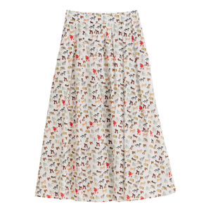 Lizea Dogs Day Midi Shirt - Multicoloured (M)