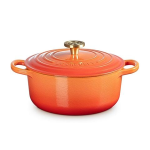 Le Creuset - Signature Round Casserole Flamme Doree 20cm/2.4L