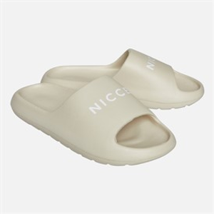 NICCE Mens Rephia Sliders Ecru