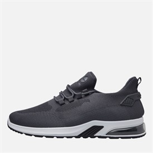 Crosshatch Mens Sandholt Trainers Grey
