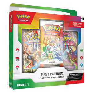 Pokemon TCG - Mega Evolution - First Partner Illustration Collection - Series 1