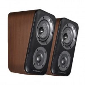 Wharfedale D300 3D Surround Speakers (Pair), Walnut