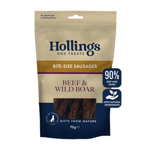 Hollings Beef & Wild Boar Bite-Size Gourmet Sausages