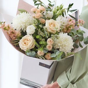 Beautiful Bouquet of Neutral Flowers