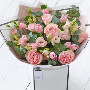 Beautifully Simple Pink Tulip Bouquet