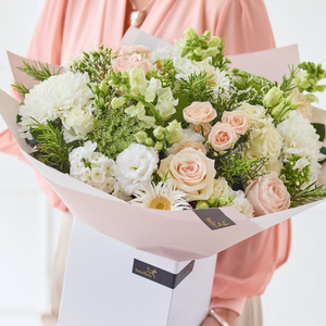 Beautiful Bouquet of Neutral Flowers