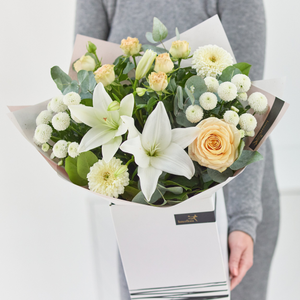Beautiful Bouquet of Neutral Flowers