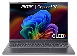 Acer Laptop Aspire 16 AI - AMD Ryzen AI 7 16GB DDR5 RAM 1TB SSD Backlit KB 1.55KG Weight 16" 120Hz OLED FHD+ Screen