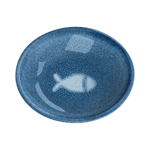 Indigo Impressions Fish Pet Saucer
