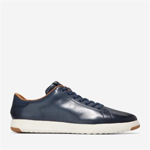Cole Haan Mens Grandpro Tennis Trainers Blazer Blue Handstain