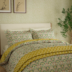 Little Chintz Duvet Cover SET, Green