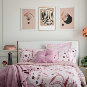 Cabana Duvet Cover SET, Pink