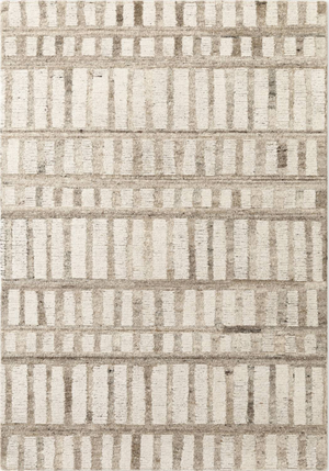 Vikosa Boho Wool Rug Linara Natural Cream Brown