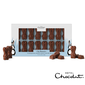 Hotel Chocolat Milk Chocolate City Bunnies