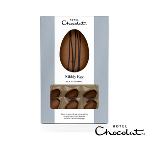 Hotel Chocolat Textured Egg - Salted Caramel