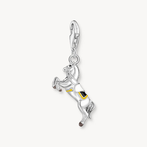 Classic Silver Lipizzan Horse Charm