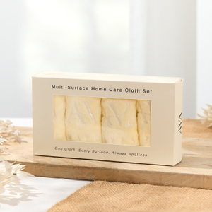 Multi Surface Microfibre Cloths (Pack of 4)