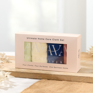 Home Care Microfibre Cloths (Mixed Pack of 4)