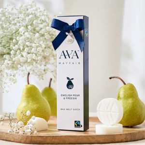 English Pear & Freesia Wax Melt Disc Box