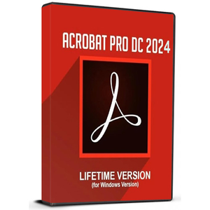 Adobe Acrobat Pro DC 2024 (Windows) (Lifetime License / Global)
