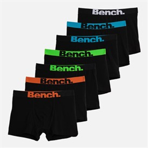 Bench Boys Diego Seven Pack Boxers Assorted