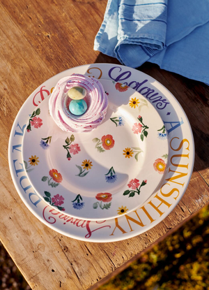 Seconds Easter Toast Large Dinner Plate, 10.5 Inch
