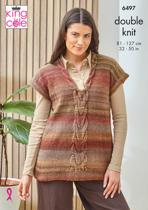 Tanks in King Cole Cottagespun DK (6497)