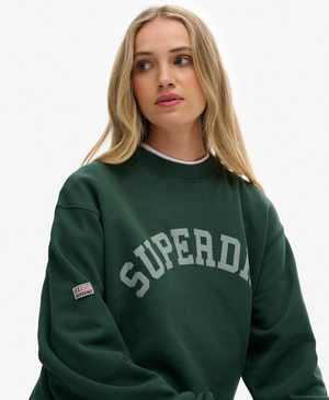 Athletic Essentials wijdvallende sweater met ronde hals
