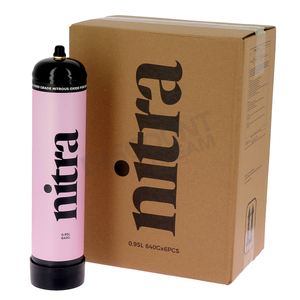 (6 x 640g) N2O Nitra Cylinder