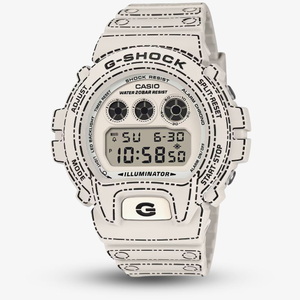 Casio G-Shock Origami White Digital Watch DW-6900RGM-5ER
