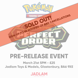 Pokemon Perfect Order Pre-Release - March 21st 5PM - Jadlam Toys & Models