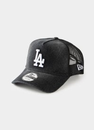 New Era MLB 9Forty A-Frame Los Angeles Dodgers Washed Denim Trucker Cap