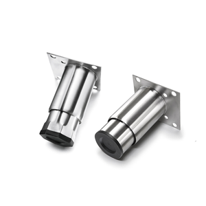 Pata regulable para mueble de cocina inoxidable con pletina - TIH-12