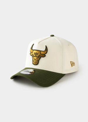 New Era NBA 9Forty A-Frame Chicago Bulls Metallic Snapback Cap