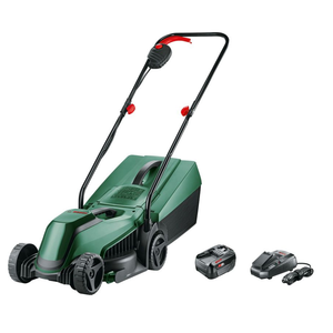 Bosch Home and Garden Cordless Lawn Mower 18V with 1 x 4.0Ah Battery & Charger | 06008B9D70
