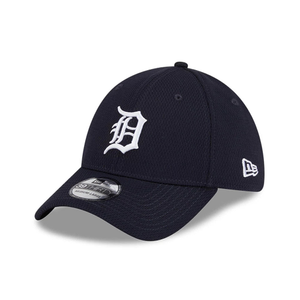 Detroit Tigers MLB Evergreen Navy 39THIRTY Stretch Fit Cap