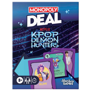Monopoly Deal K-Pop Demon Hunters Card Game