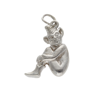 Pre-Owned Silver Pixie Elf Charm