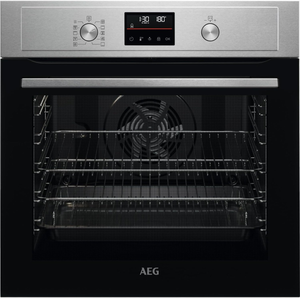 AEG BPX535061M 3000 SurroundCook Built-in Electric Single Oven Stainless Steel