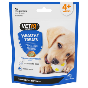 VetIQ Healthy Treats Denti-Care Teething Treats for Puppies 50g