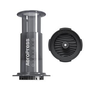 Zestaw AeroPress Original - Zaparzacz do kawy + nakładka Flow Control