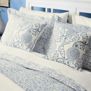 Willow Boughs Duvet Cover SET, China Blue